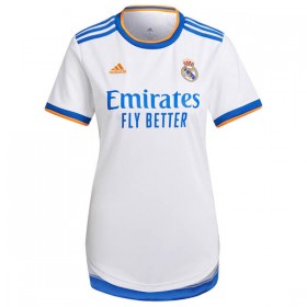 Jalkapallo Pelipaidat Real Madrid Naisten Kotipaita 2021-2022 Lyhythihainen